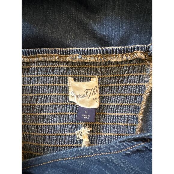 Universal Thread Midi Denim Spaghetti Strap Dress Size Small - Picture 5 of 5